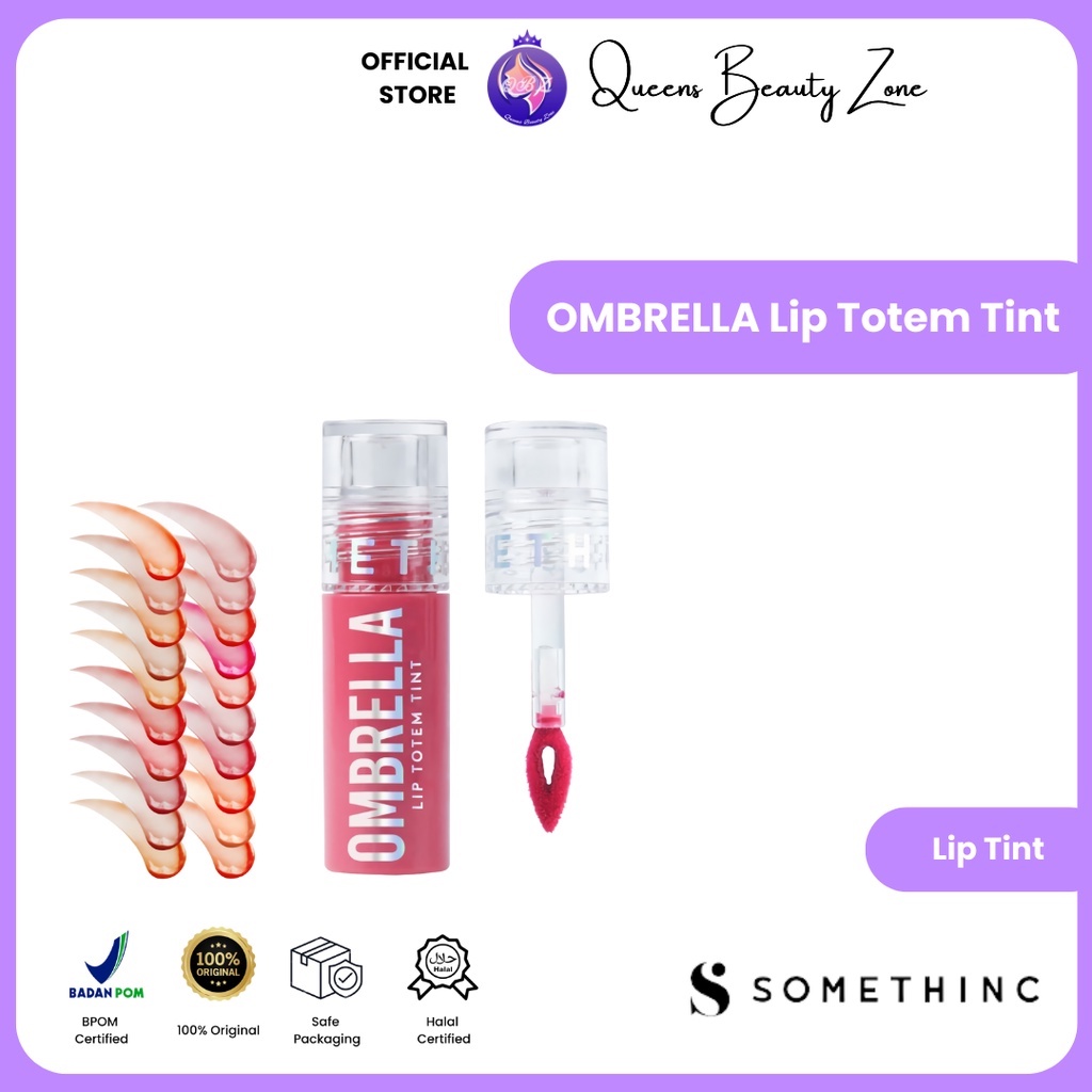 Jual SOMTHINC Ombrella Lip Totem Tint (Halal Certified) Shopee Indonesia