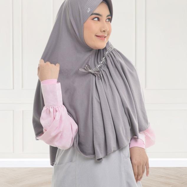 Rabbani - Kerudung Instan Amira - Putih, S