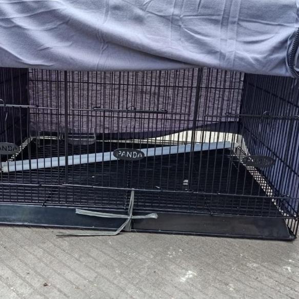 SANGKAR BESI KOTAK/KANDANG UMBARAN/KANDANG TERNAK BURUNG 40X40X60