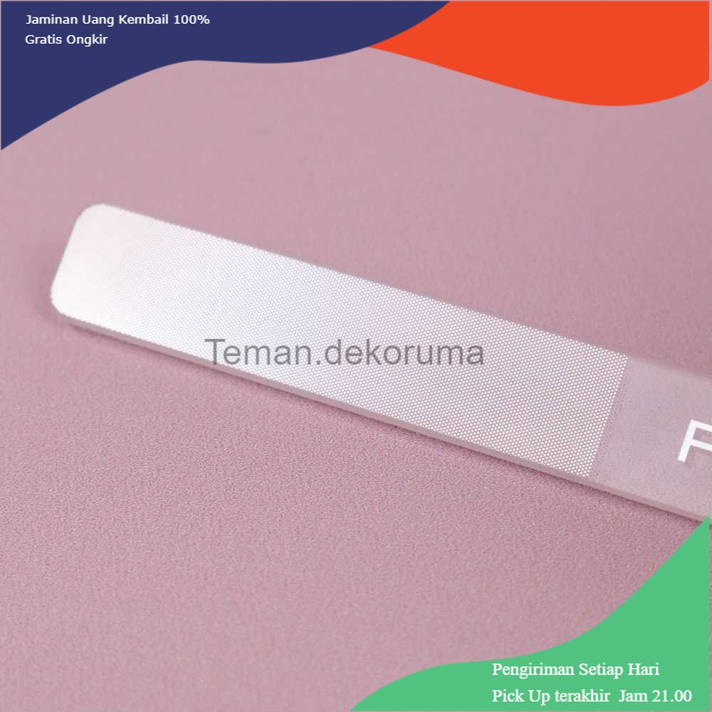 TD - PR2 PAIE Kikir Kuku Nail File Nano Glass Polishing Manicure Tools