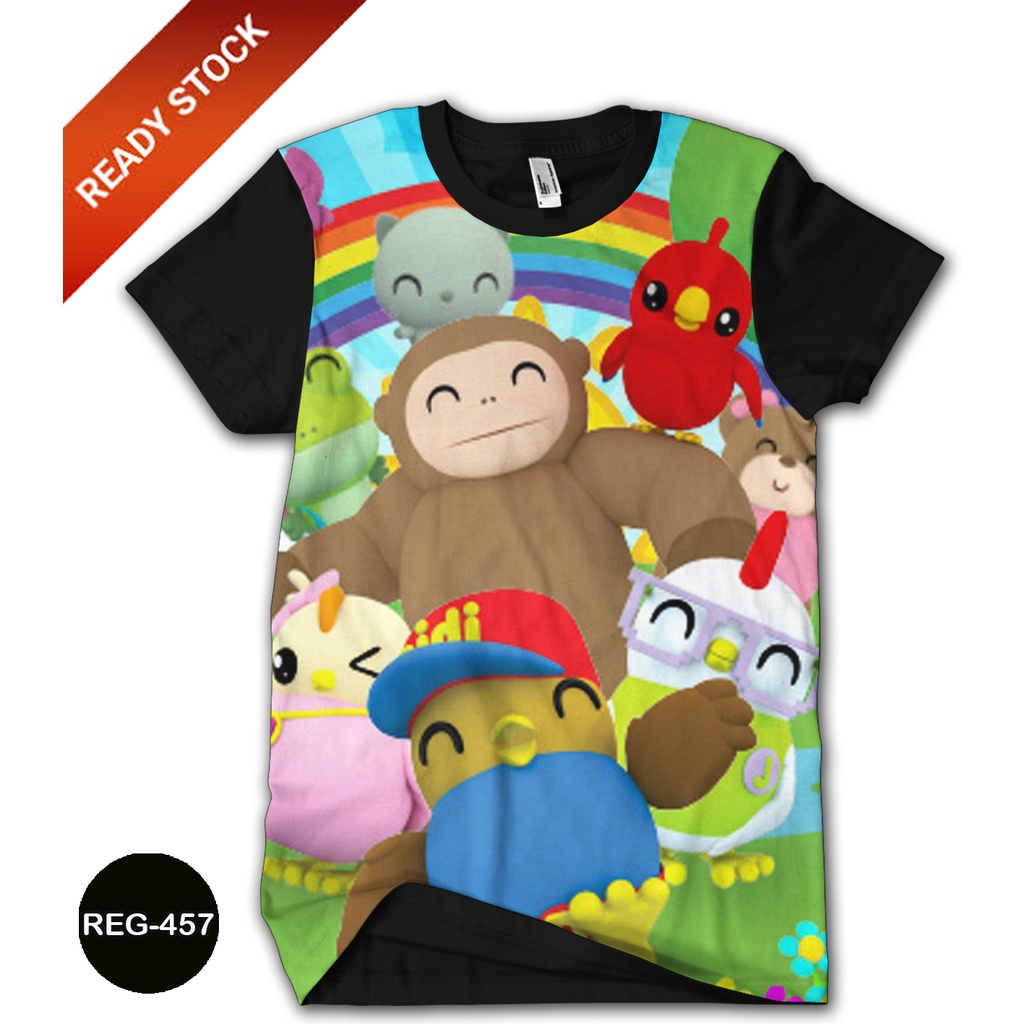 Baju Didi and Friends Baju Anak dan Dewasa Didi & Friends Series Trendy #REG-457