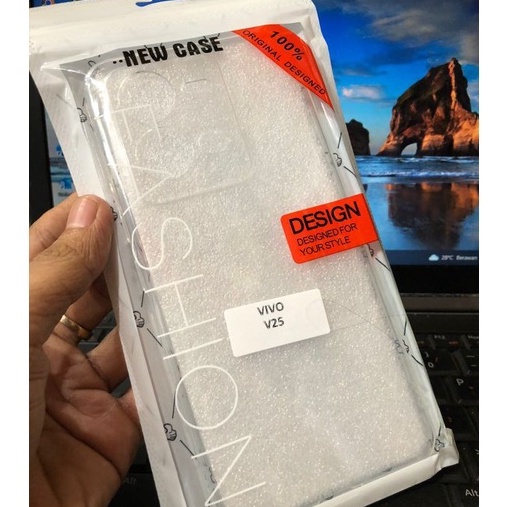 case Vivo V25 5G/ Y35 2022 softcase bening tebal transparant