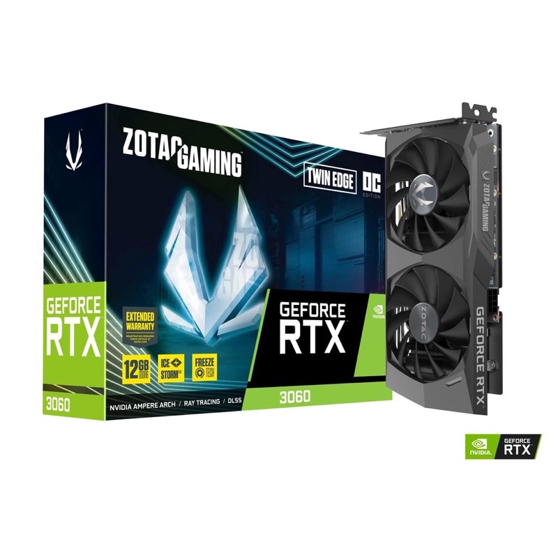 ZOTAC GAMING RTX 3060 TWIN EDGE OC 12GB GDDR6 192-BIT RTX3060