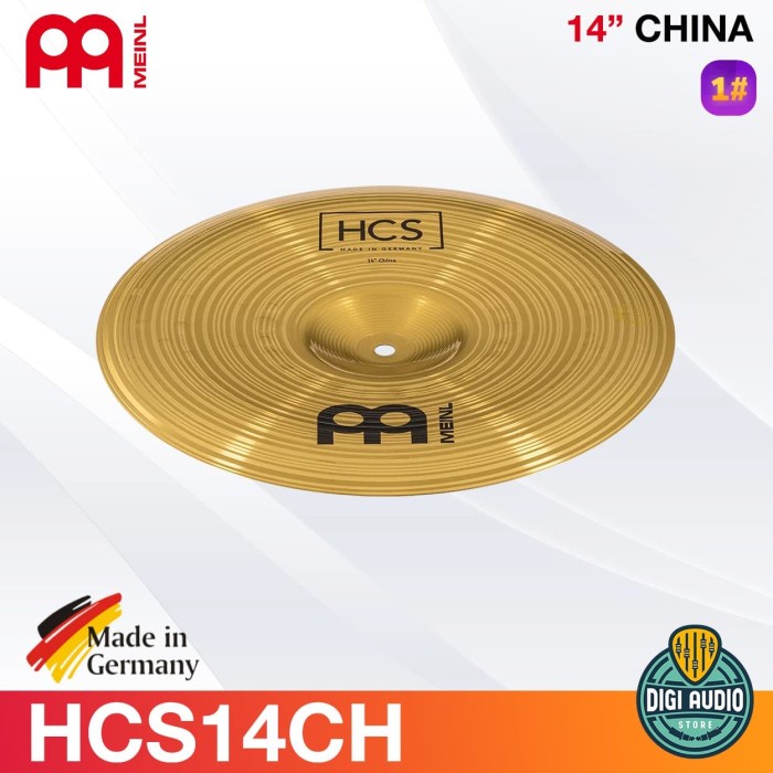 Cymbal Drum 14 Inch China Meinl Hcs - Hcs14Ch - Chinese Cymbals #Original