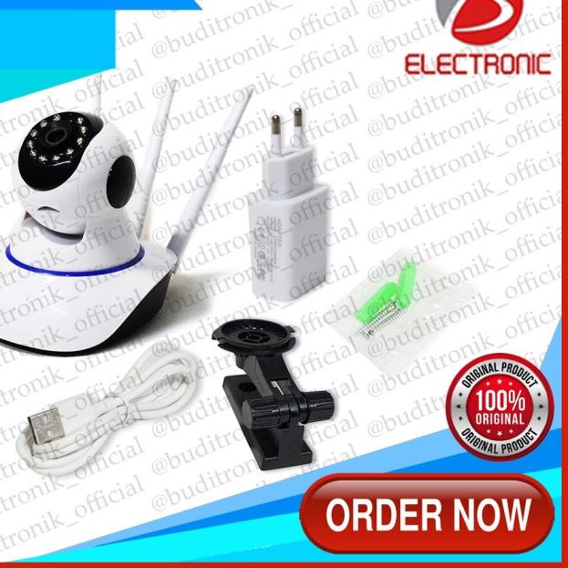 IP Cam Camera CCTV Dua Antenna 1080 HD Night Vision Like Spc