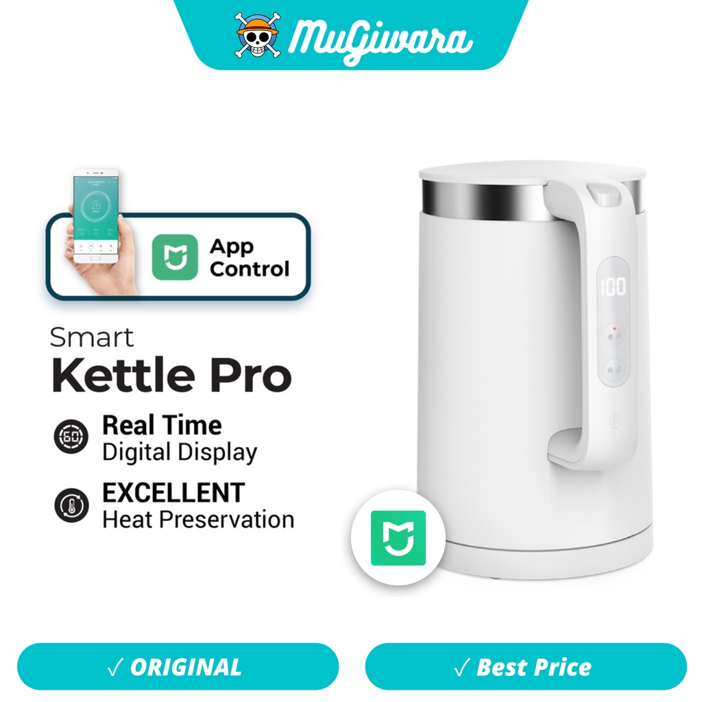 Mi Smart Electric Kettle Pro Teko Listrik 1.5L