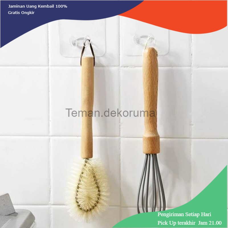 TD - PR2 KHGDNOR Gantungan Dinding Kapstok Hanger Dapur Kamar Mandi 5PCS - MT5