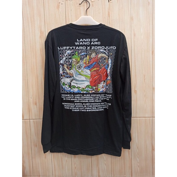 KAOS ATASAN ANIME ONE PIECE DISTRO LENGAN PANJANG