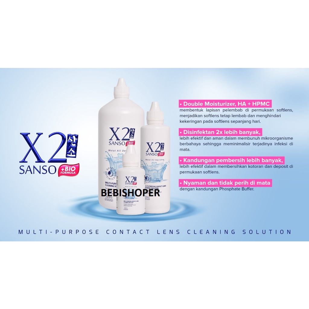 Cairan X2 sanso 120ml + Bio Formula / BS