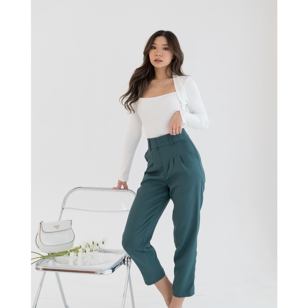 [ Marveile ] Pao Highwaist Pants / HW Skinny Pants