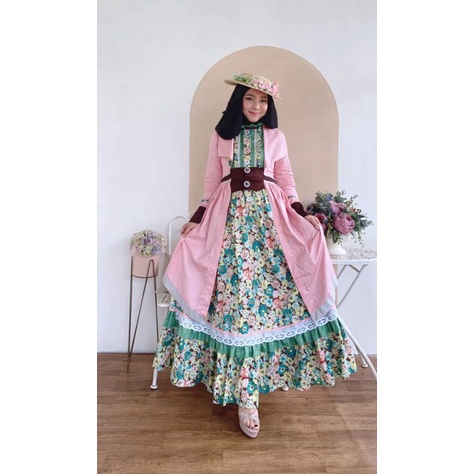 Esme Fiona dress||gamis model baru