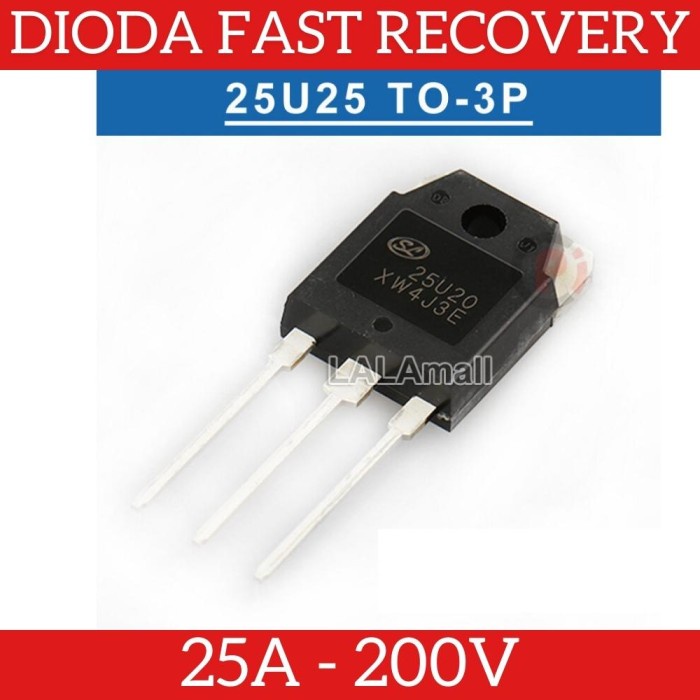 Original Dioda Fast Recovery 25U20 SFR25U20PNA 25A 200V Mesin Las