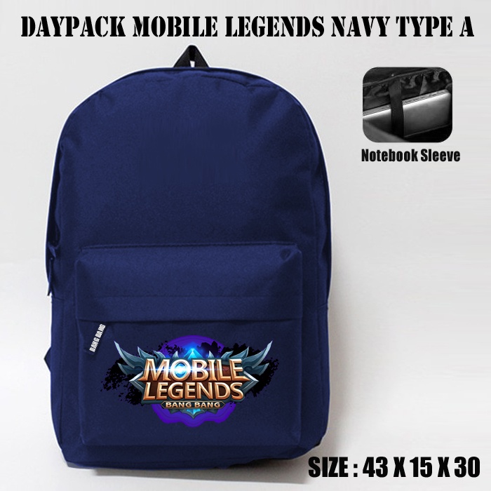 TAS MOBILE LEGENDS - TAS SEKOLAH MOBILE LEGENDS - TAS GAME MOBILE LEGENDS - TAS EVOS GAMING E SPORT