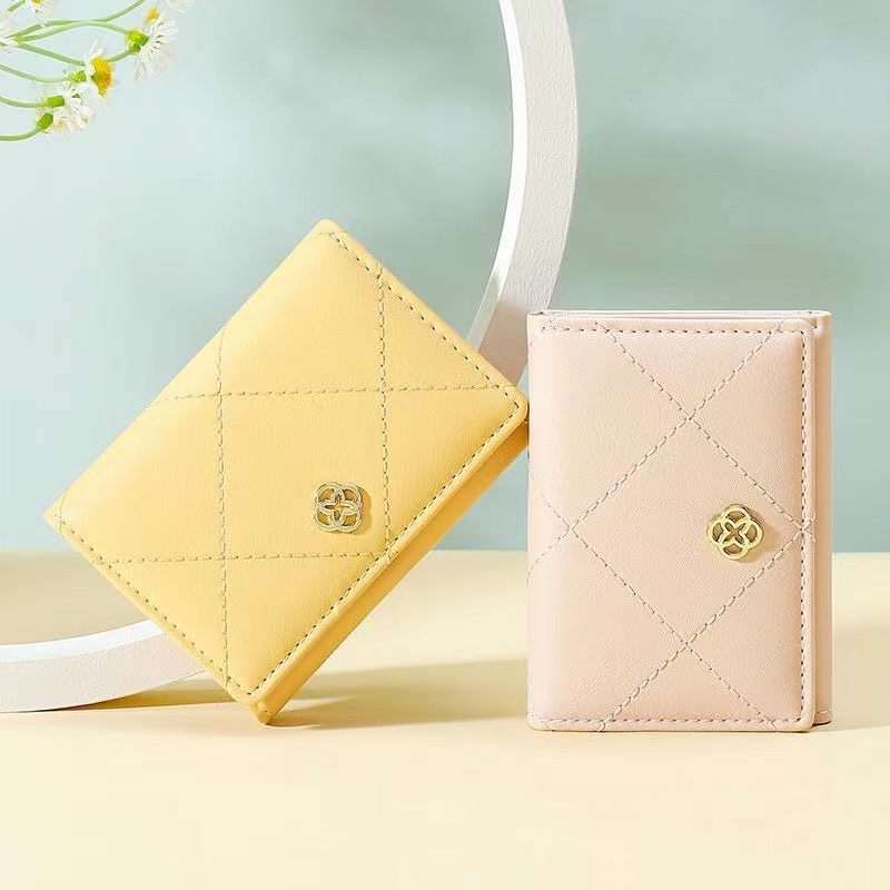 TASBLUE Dompet Wanita Dompet Mini Murah Impor Dompet Mini Wanita D234 Wanita Lipat Dompet Pendek / Dompet Koin Multicard / Dompet Pelajar