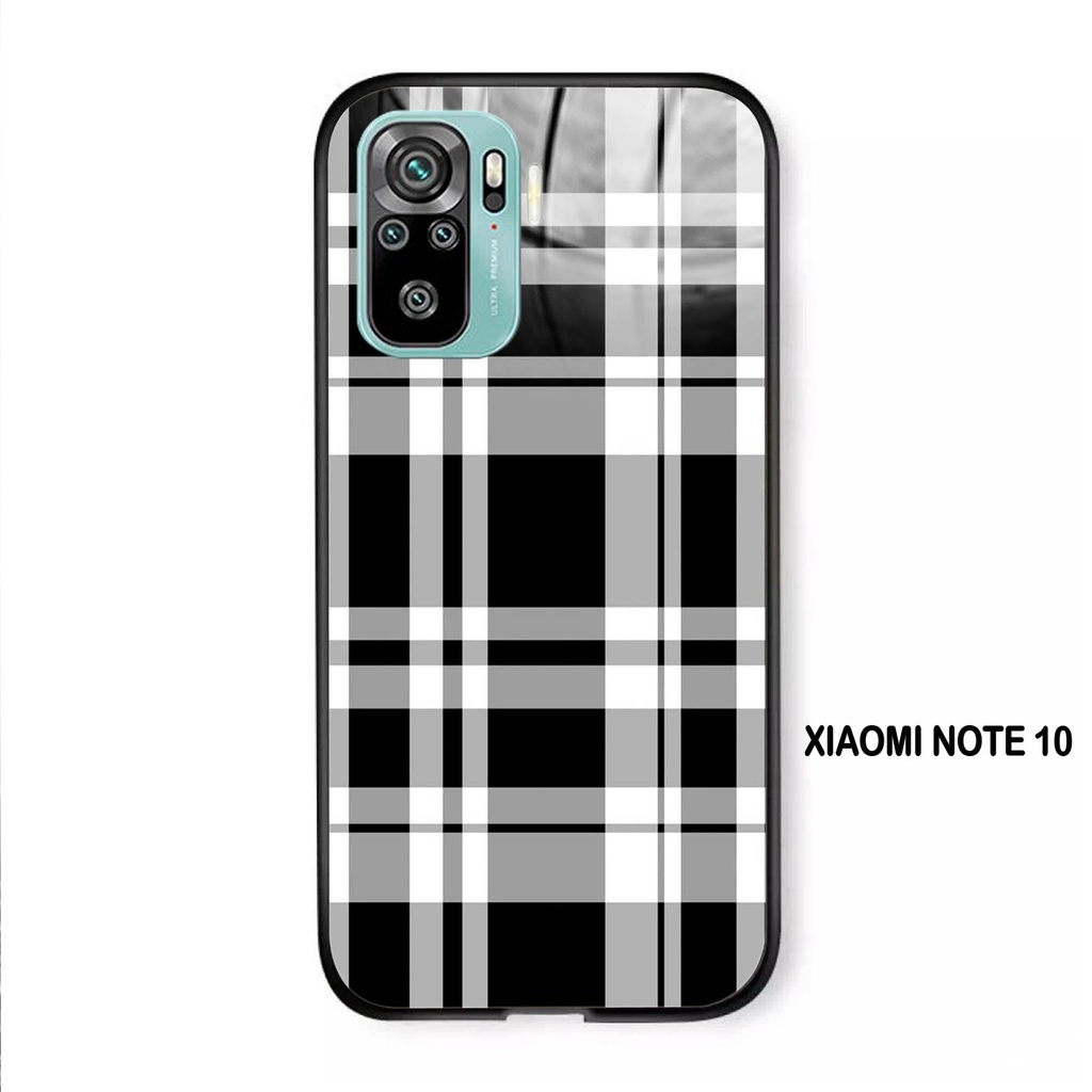 Softcase Kaca XIAOMI REDMI NOTE 10  - Case Handphone XIAOMI REDMI NOTE 10 [T66]