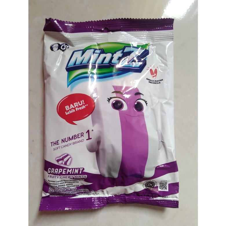 

Permen Mintz - Aneka Rasa (Grapemint, Cherrymint, Barleymint)