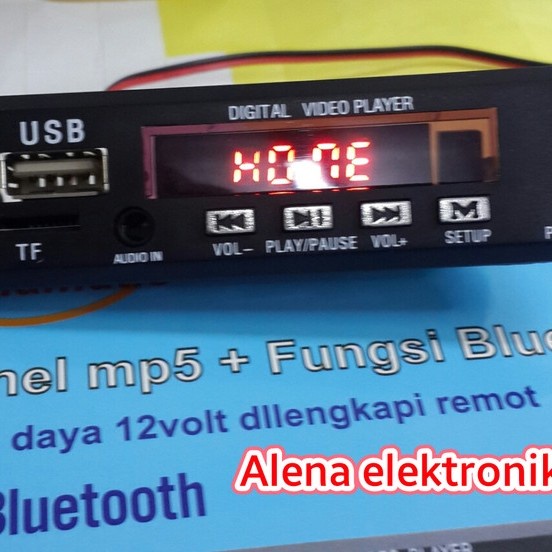 Media Player Kit / Modul Mp5 / Panel Mp5 Player Wd-002A (+ Bluethoot)