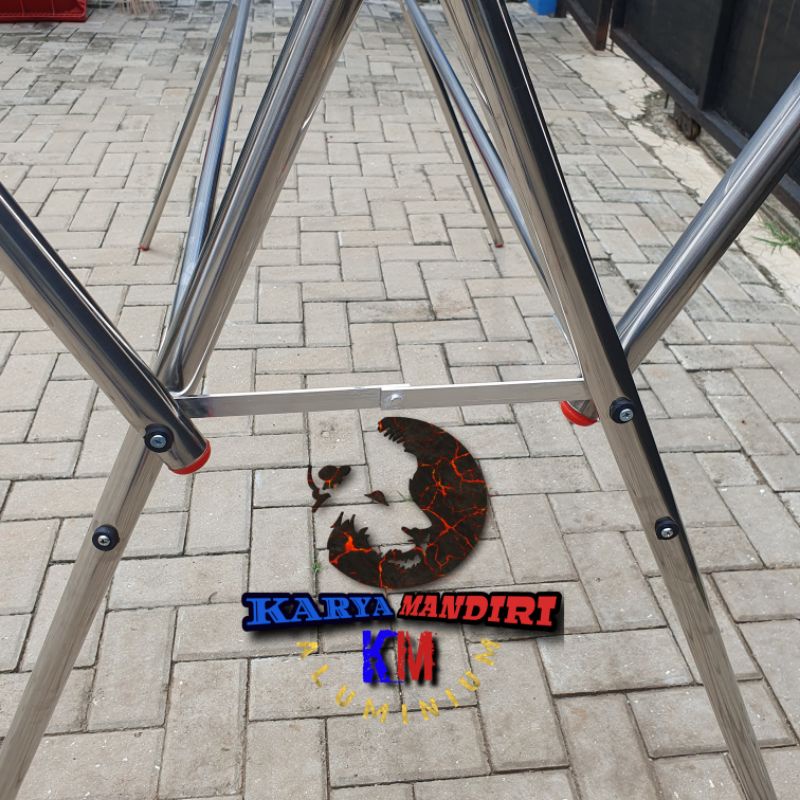 ATLANTIS - Jemuran Baju Stainless Steel 140cm