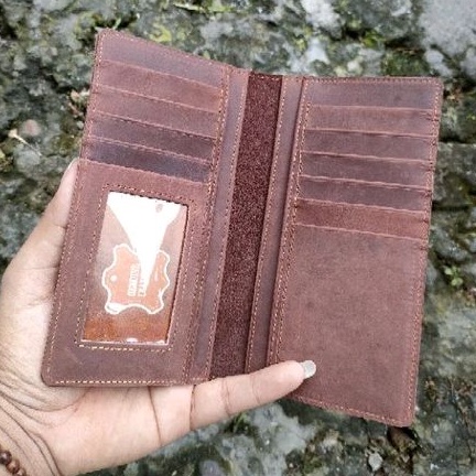 Dompet Panjang Original Kulit Wr Leather kulit sapi asli crazy horse