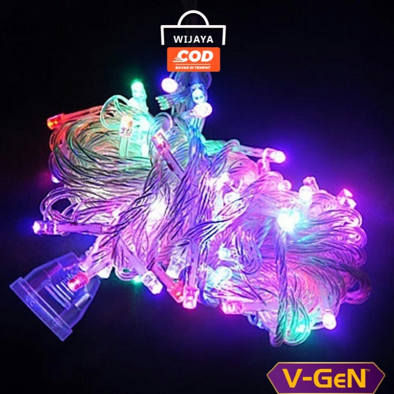 Lampu Natal Led tumblr | tumblr light | lampu hias led | lampu dekorasi 100 LED + sambungan ORIGINAL