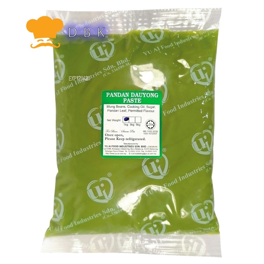 

Yuai Yu Ai Kacang ijo Pandan Mung Bean Paste filling mooncake