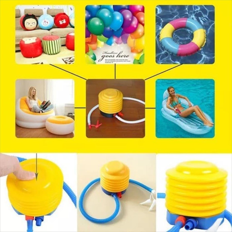 Pompa injak Kaki Manual Pompa Angin Pompa Mini