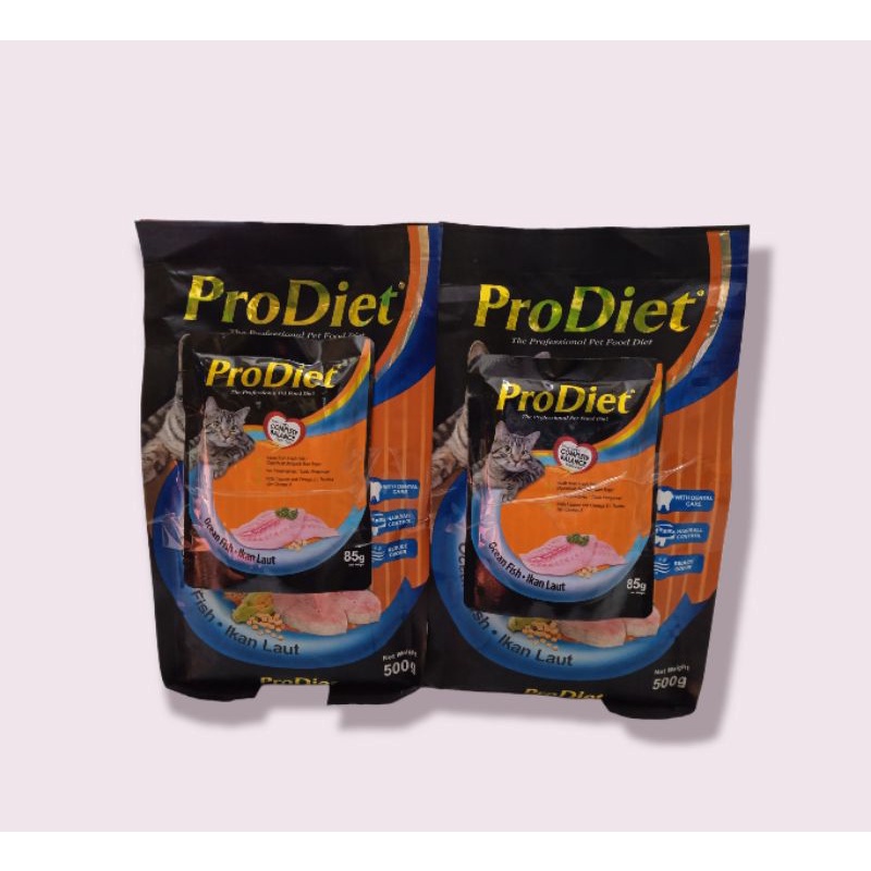 PRODIET Makanan Kucing Adult Cat Food 500gr Onceanfish Makanan Kucing Adult