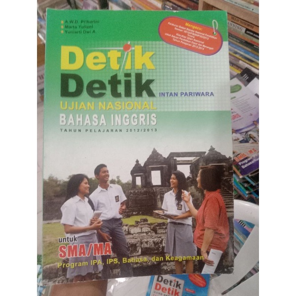 Detik-Detik UN Bahasa Inggris 2012/2013 SMA.