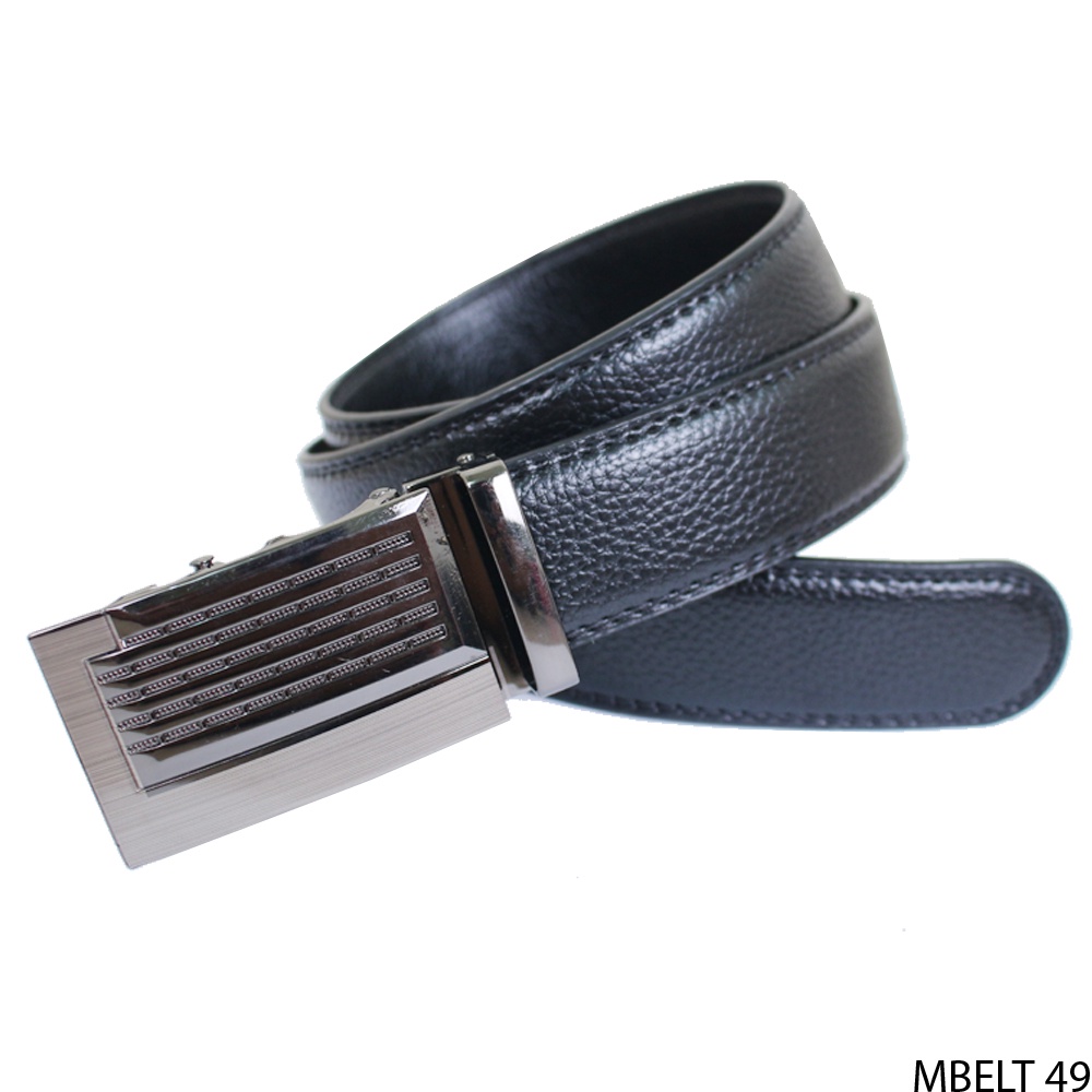 Ikat Pinggang Laki-Laki Semi Kulit Hitam – BELT 919