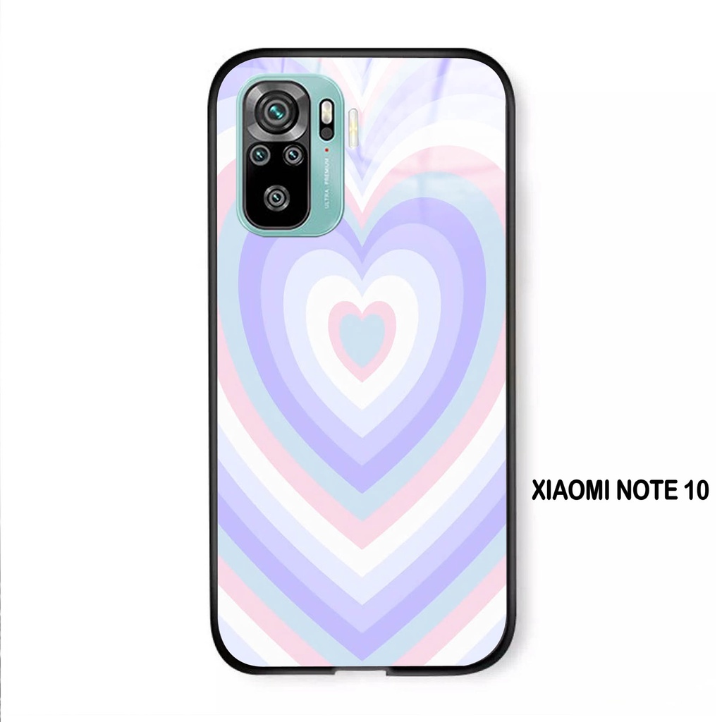 Softcase Kaca XIAOMI REDMI NOTE 10  - Case Handphone XIAOMI REDMI NOTE 10 [T55]