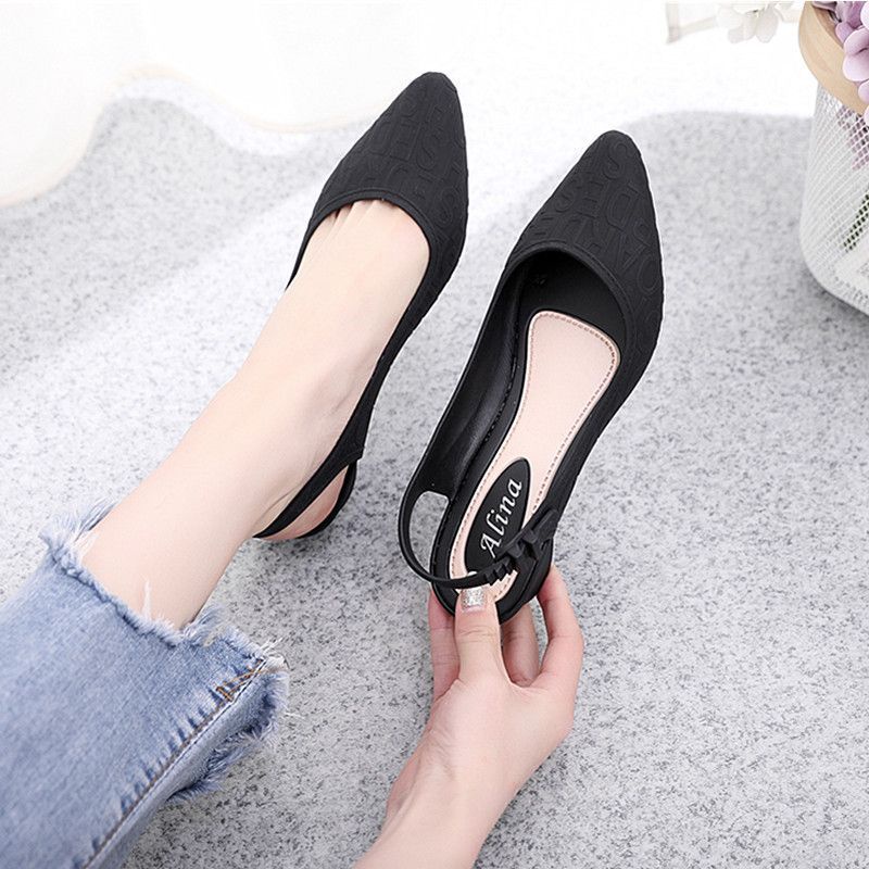 Sepatu fashion Wanita Heels Jelly Alina import High Quality RF