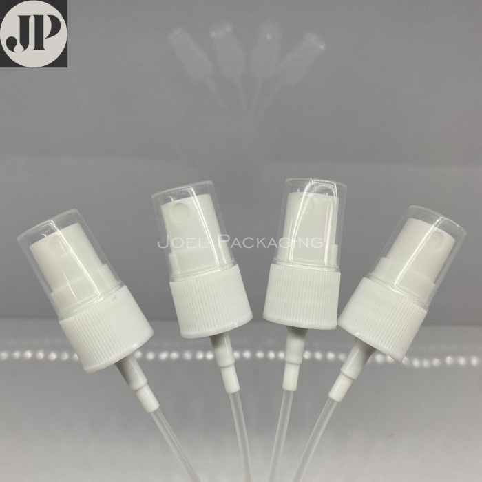 Tutup spray neck 18 putih white spray n18 tutup botol 20ml 30 ml 60ml n18