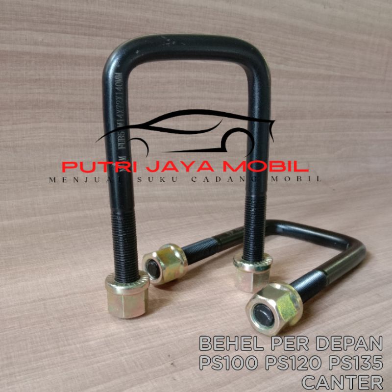 U BOLT BEHEL PER DEPAN PS100 PS120 PS135 CANTER