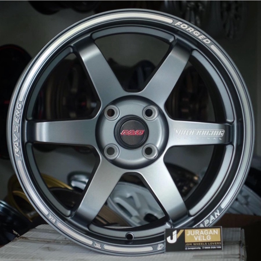 Te37 saga r15 gunmetal 4x100