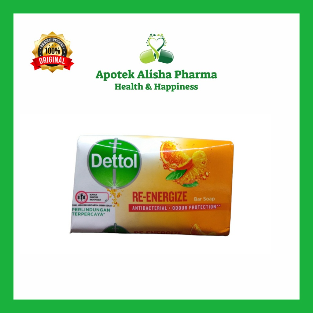 DETTOL SOAP BAR - Dettol Sabun Mandi Batang Antiseptik Membunuh Kuman