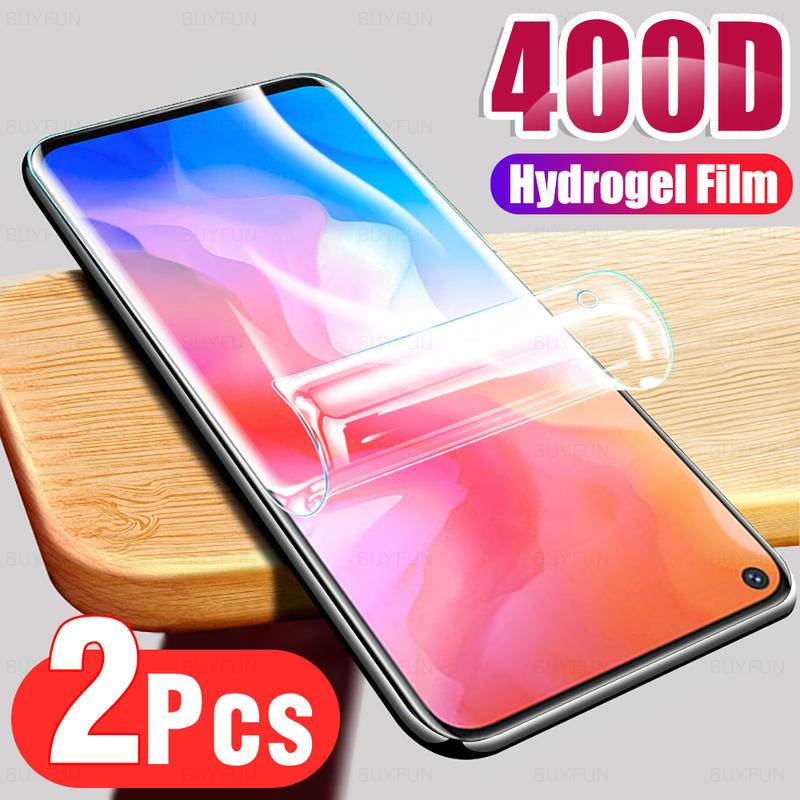 1-3pcs Film Pelindung Layar Hydrogel HD Untuk Vivo Y30 Y31 Y50 Y51