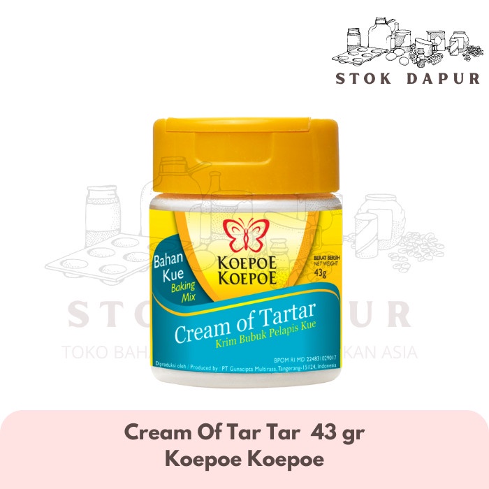 

Cream Of Tar Tar 43 gr Koepoe Koepoe