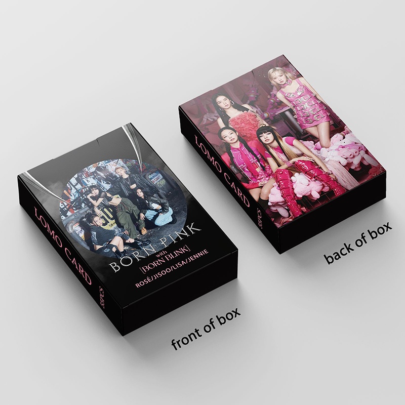 55pcs / box Kartu LOMO Foto BLACKPINK Untuk Koleksi