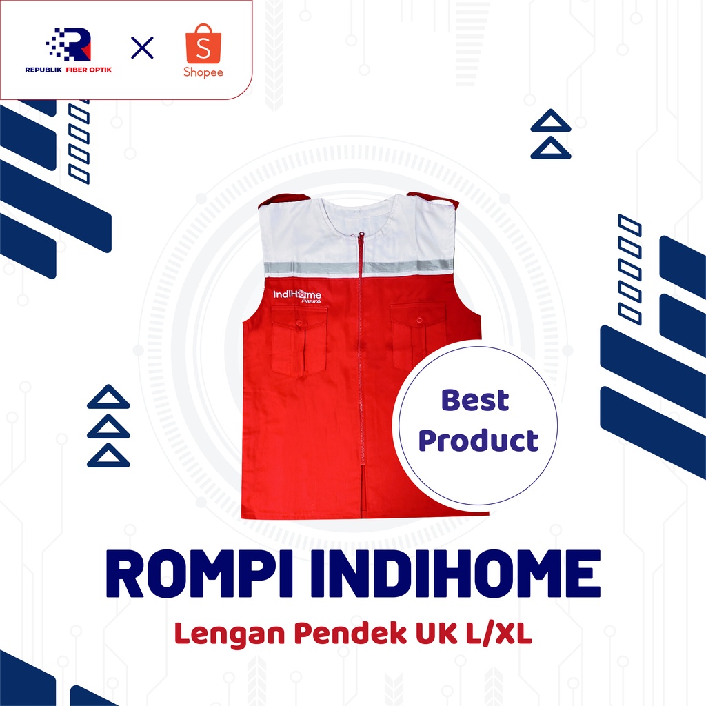 Seragam Rompi Telkom IndiHome Uk "XXL"