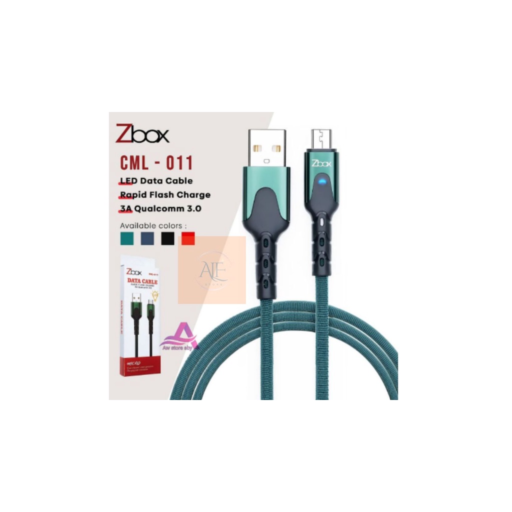 KABEL DATA ZBOX CML-011 LED | KABEL USB MURAH | KABEL DATA