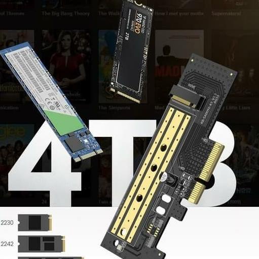 UGREEN EXPANSION CARD ADAPTER PCIe TO M2 NVME M.2 PCI EXPRESS 32Gbps