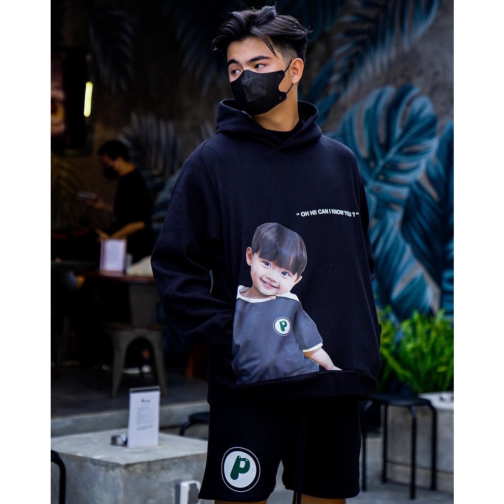 Paranoise Kid Black Hoodie