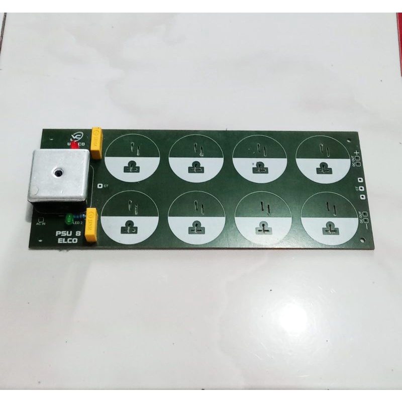 PCB PSU 8 Elco Power Bank 8 Elco Plus Komponen