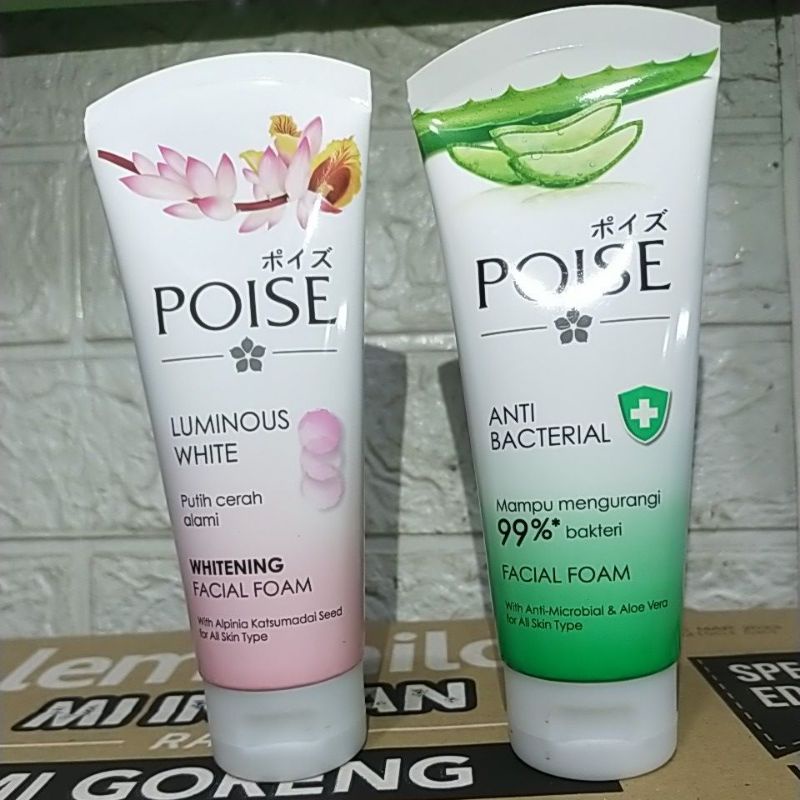 facial foam poise