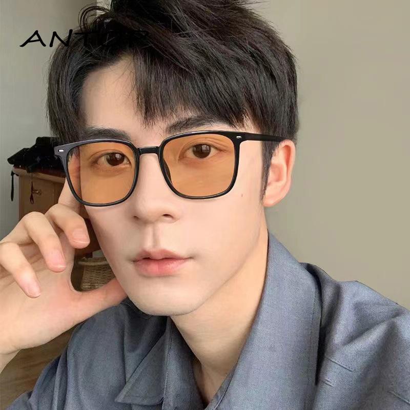 Korean Kacamata Pria dan Wanita Hitam Import Retro Vintage Sunglasses【ai】