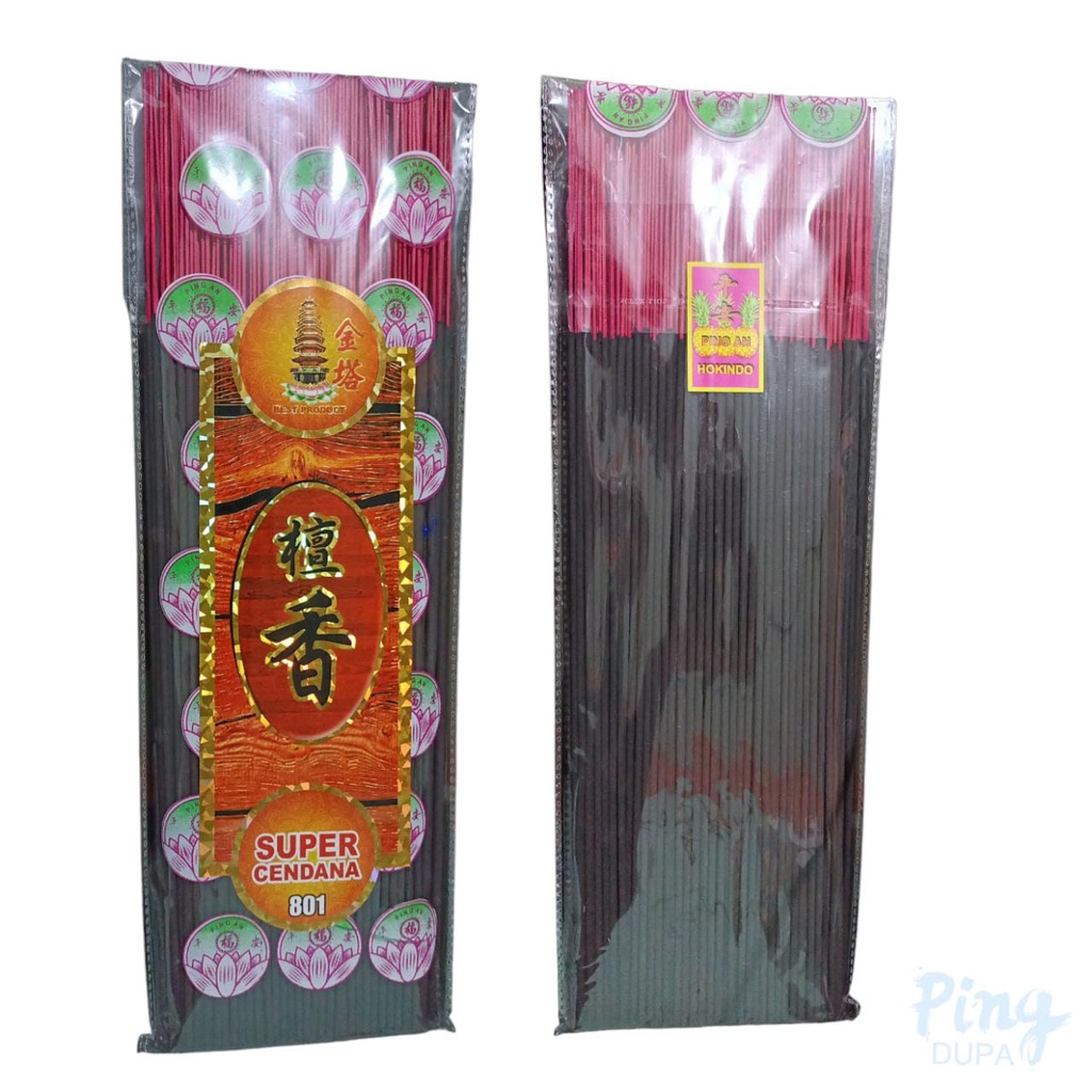 Dupa Cendana Kun Lun Pagoda 801 Kemasan Hio 4 Ons