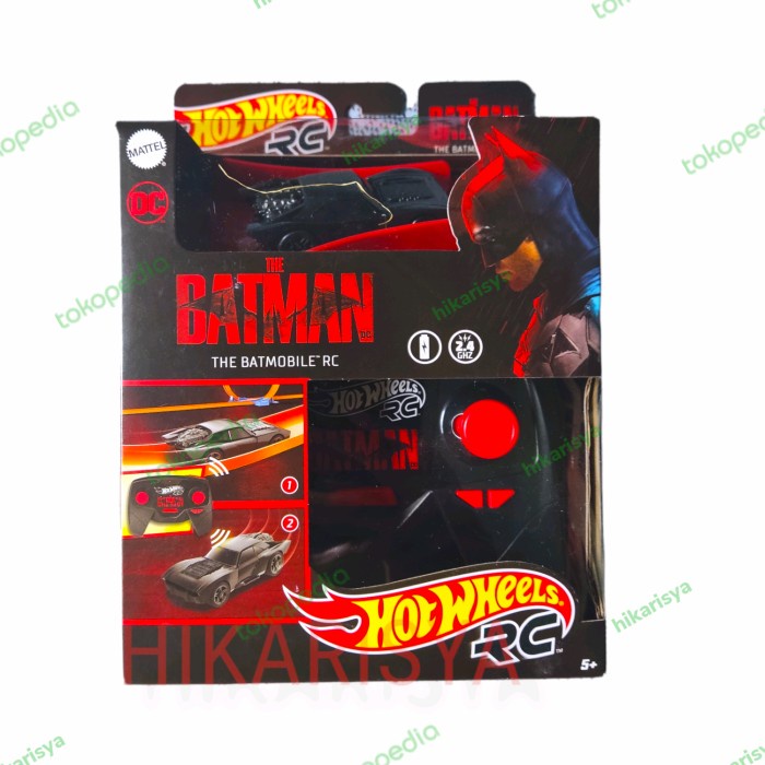 Jual Hot Wheels Remote Control BATMAN BATMOBILE black 64 RC Wireless