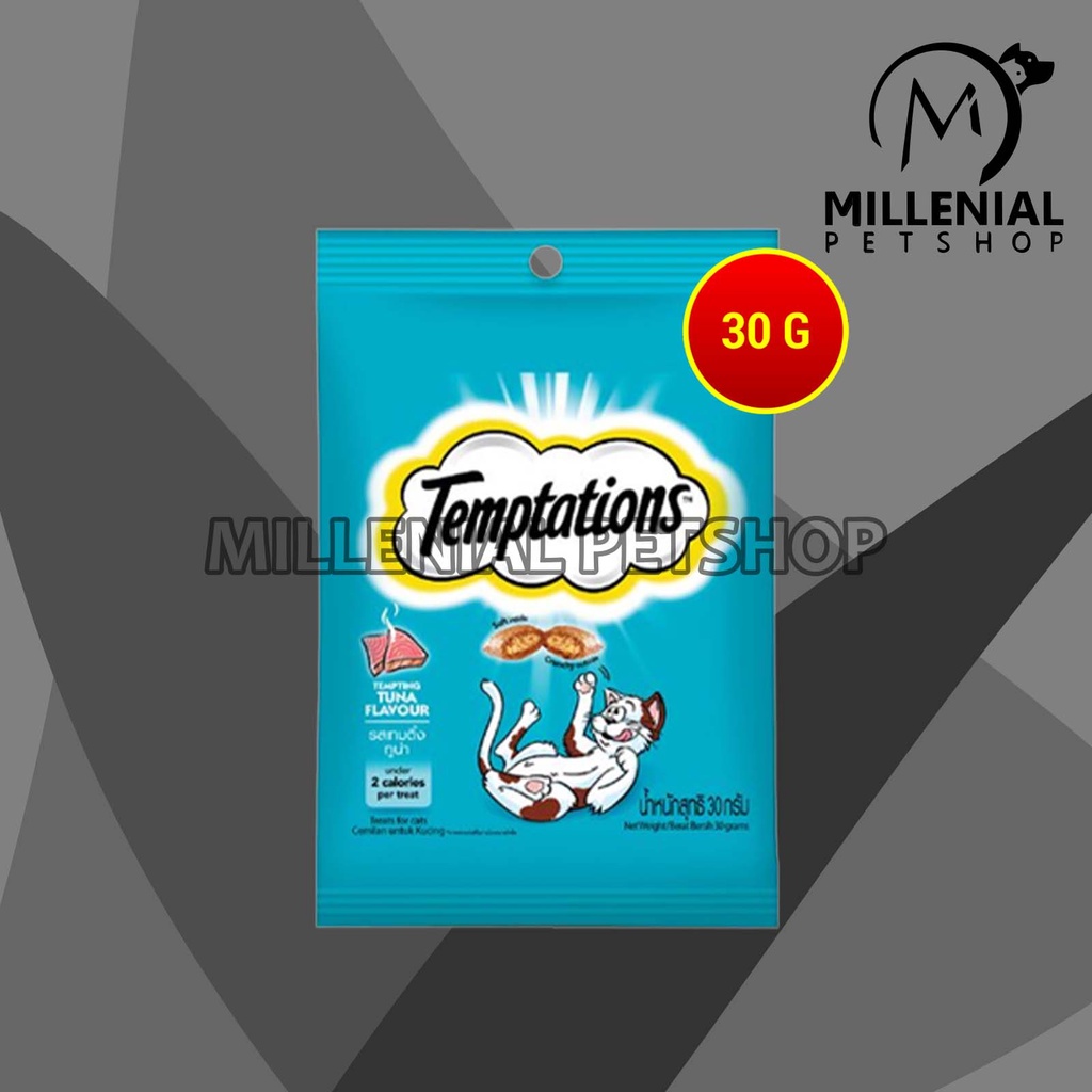 Temptation bites Snack Cemilan Kucing 30 gram All Varian