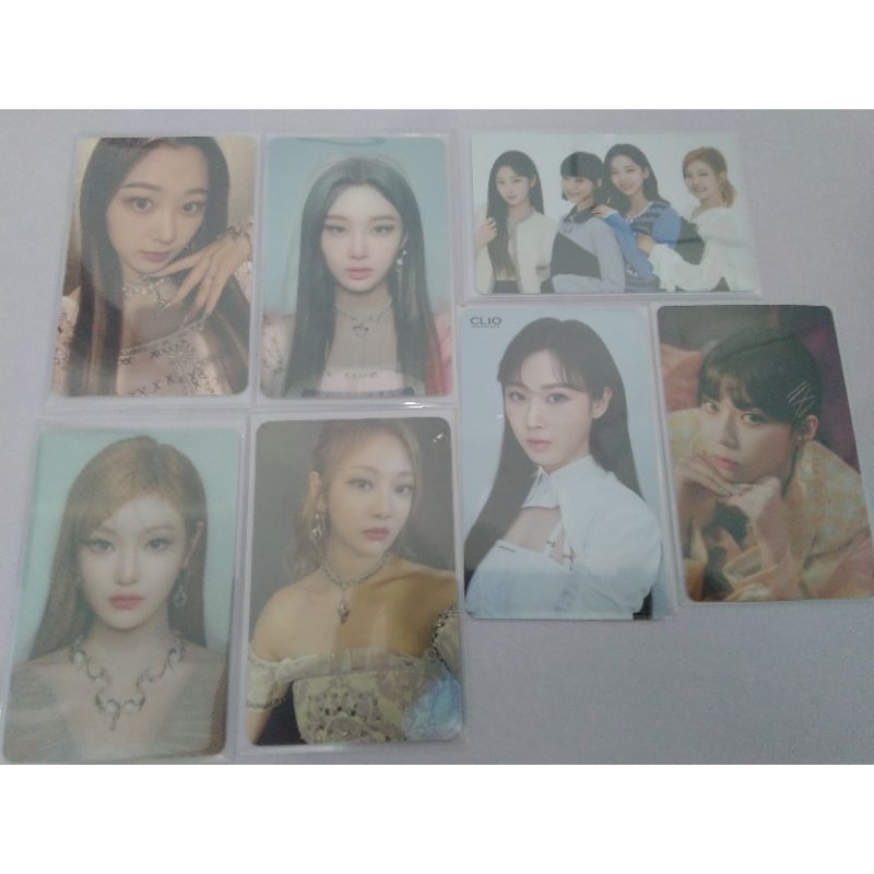 [aespa] Photocard PC Savage Lenti Selca Synk Dive, Clio V2, Party On XR Live OT4 POB Bene Sg23 11st 