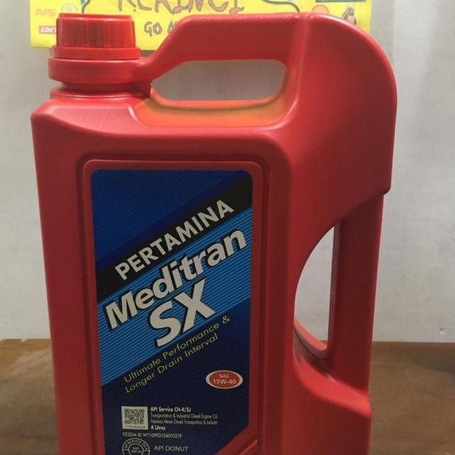 OLI MEDITRAN SX 15W-40 4L GALON PERTAMINA - OLI DIESEL MEDITRAN SX 15W
